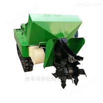 遼寧葡萄埋藤開溝機 多功能履帶式旋耕機E 新款履帶式開溝機