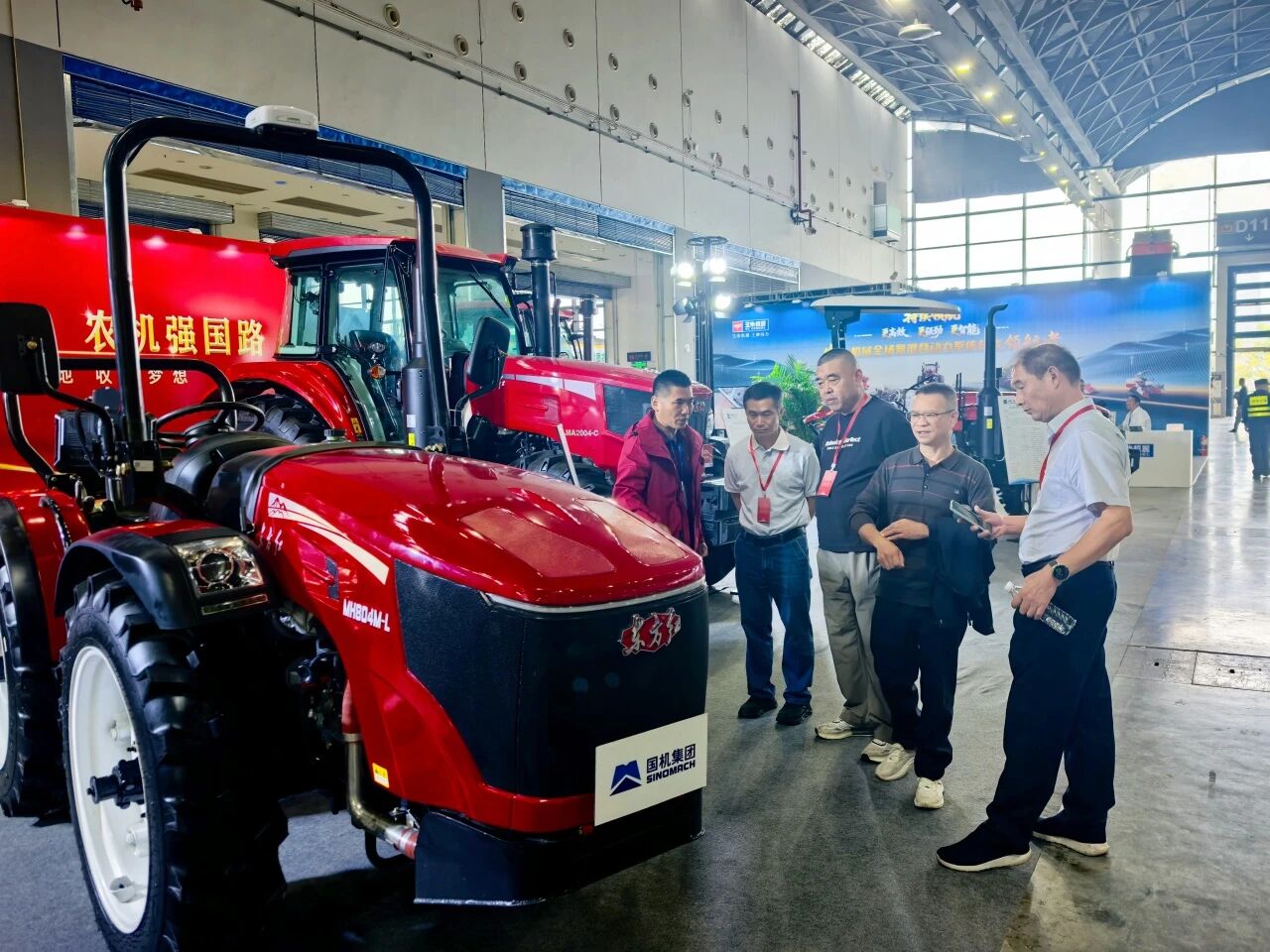 东方红亮相南宁，破解丘陵山区难题